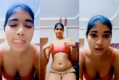 Desi sex mms Desi cutie shows off her massive breasts on camera