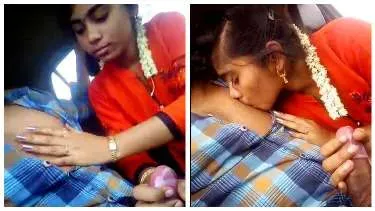 Desi sex mms The Tamil girl’s handjob boyfriend’s dick