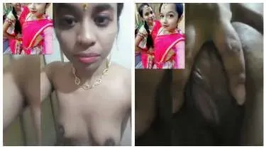 Indian desi sex A video of Hindi FiancÃ©’s breasts and pussy was shared.