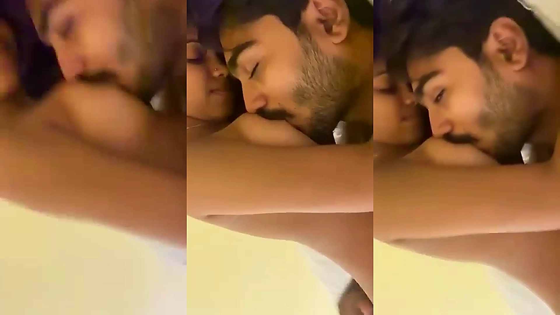 A gorgeous girl records a video of herself stripping naked.