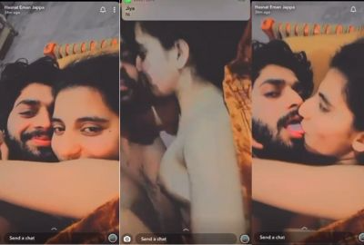 Desi dehati sex makes a naked video call.