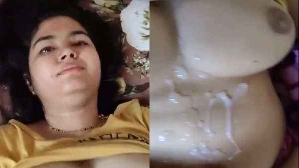 Girl handjob ends cum on pussy