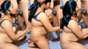Naked Bhabhi Gives Blowjob Devar in Desi Hindi Sex